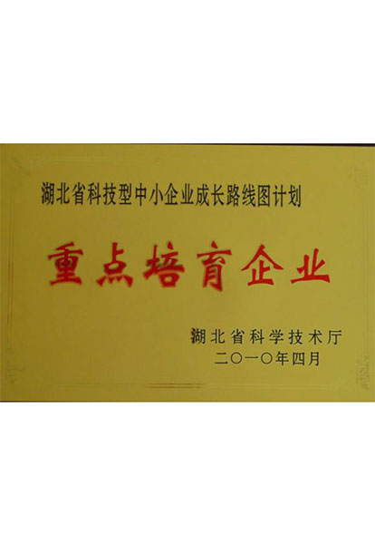 重點(diǎn)培育企業(yè)證書(shū)